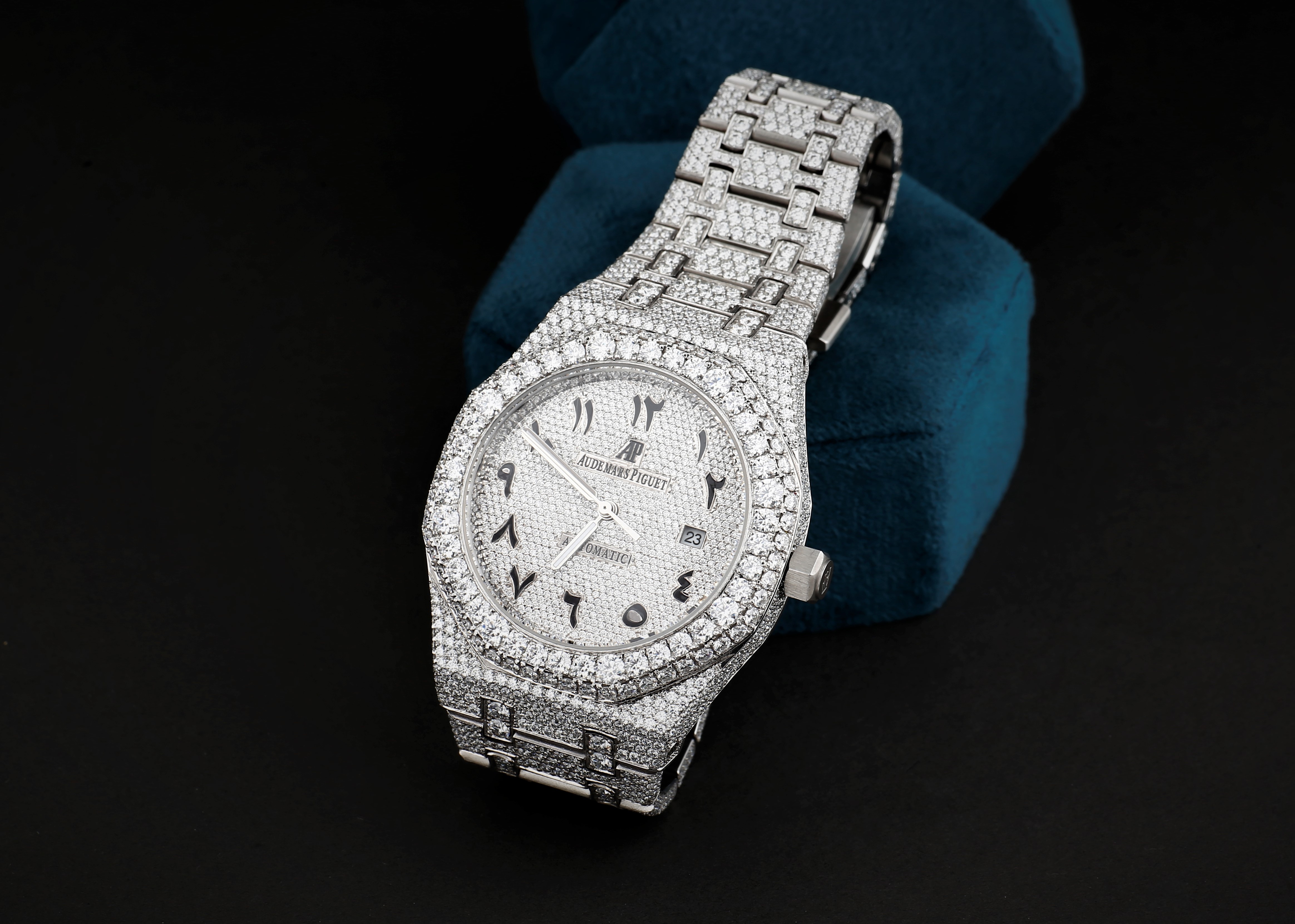 Ap diamond hot sale watch mens